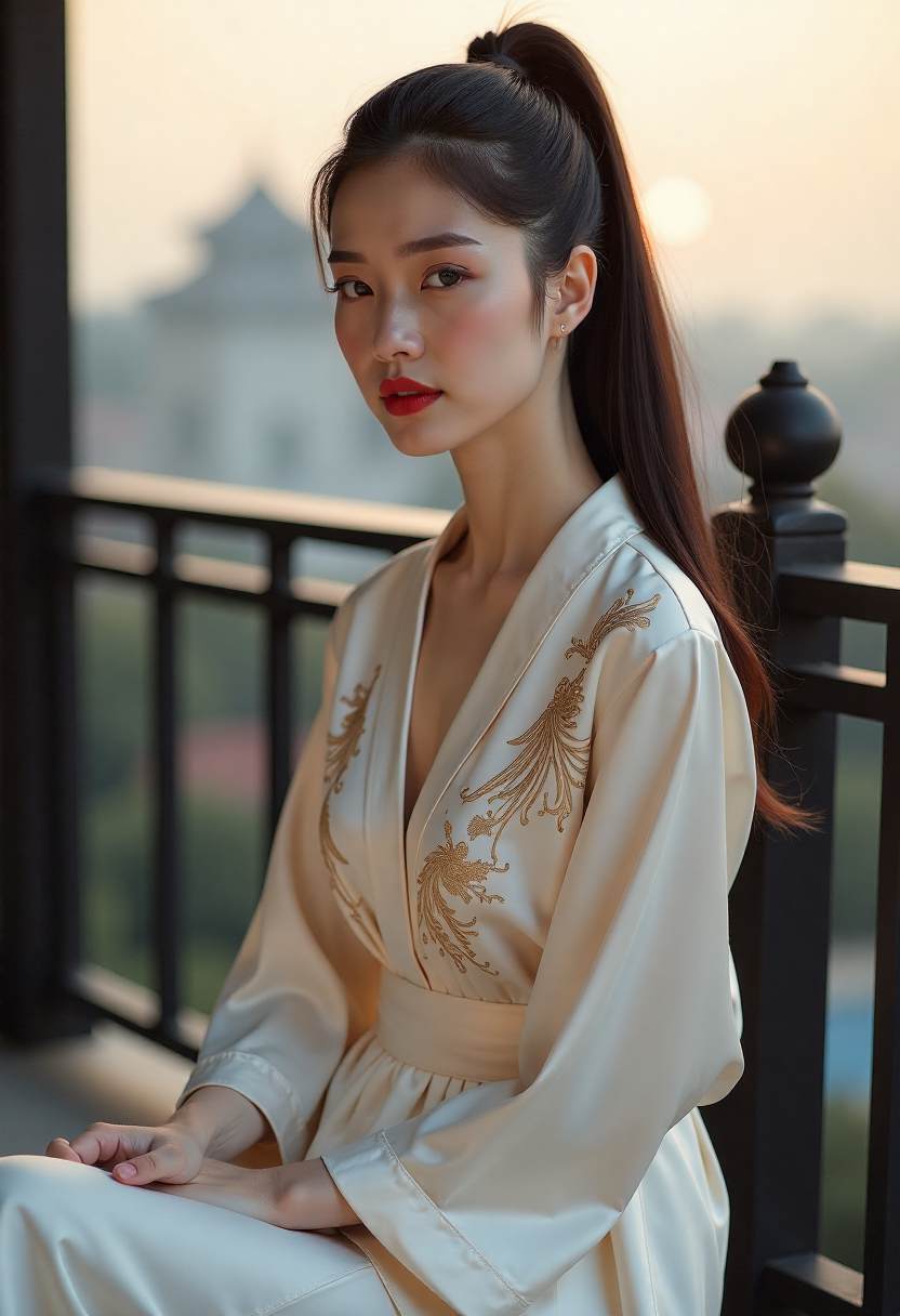 旧毛衣改成的圣诞袜特写