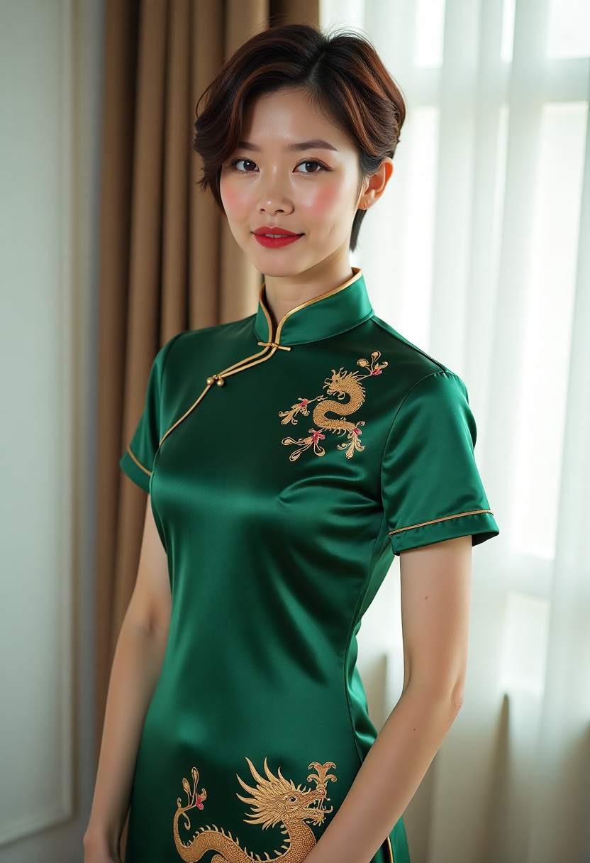 集市摊位上的松果与红绳